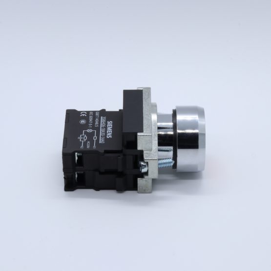 Siemens Yellow Illuminated Metal Push Button - Image 6