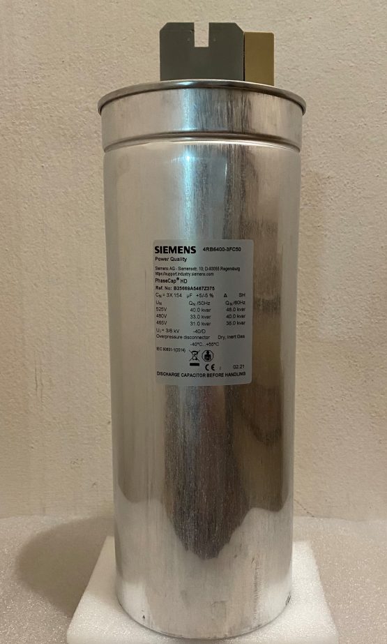 CAPACITOR 40kVAr 525V 50Hz, 4RB6400-3FC50 - Image 4