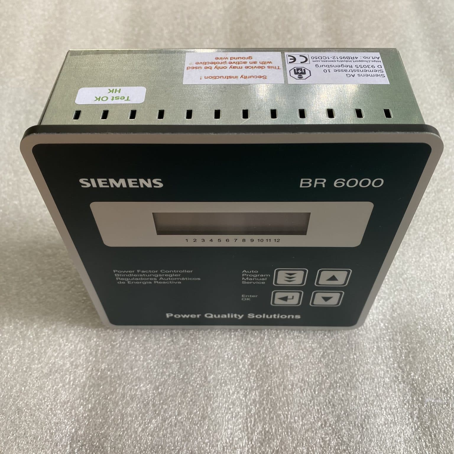 PFCBR6000R12, 4RB95121CD50 SIEMENS CAPACITOR AND ELECTRICAL