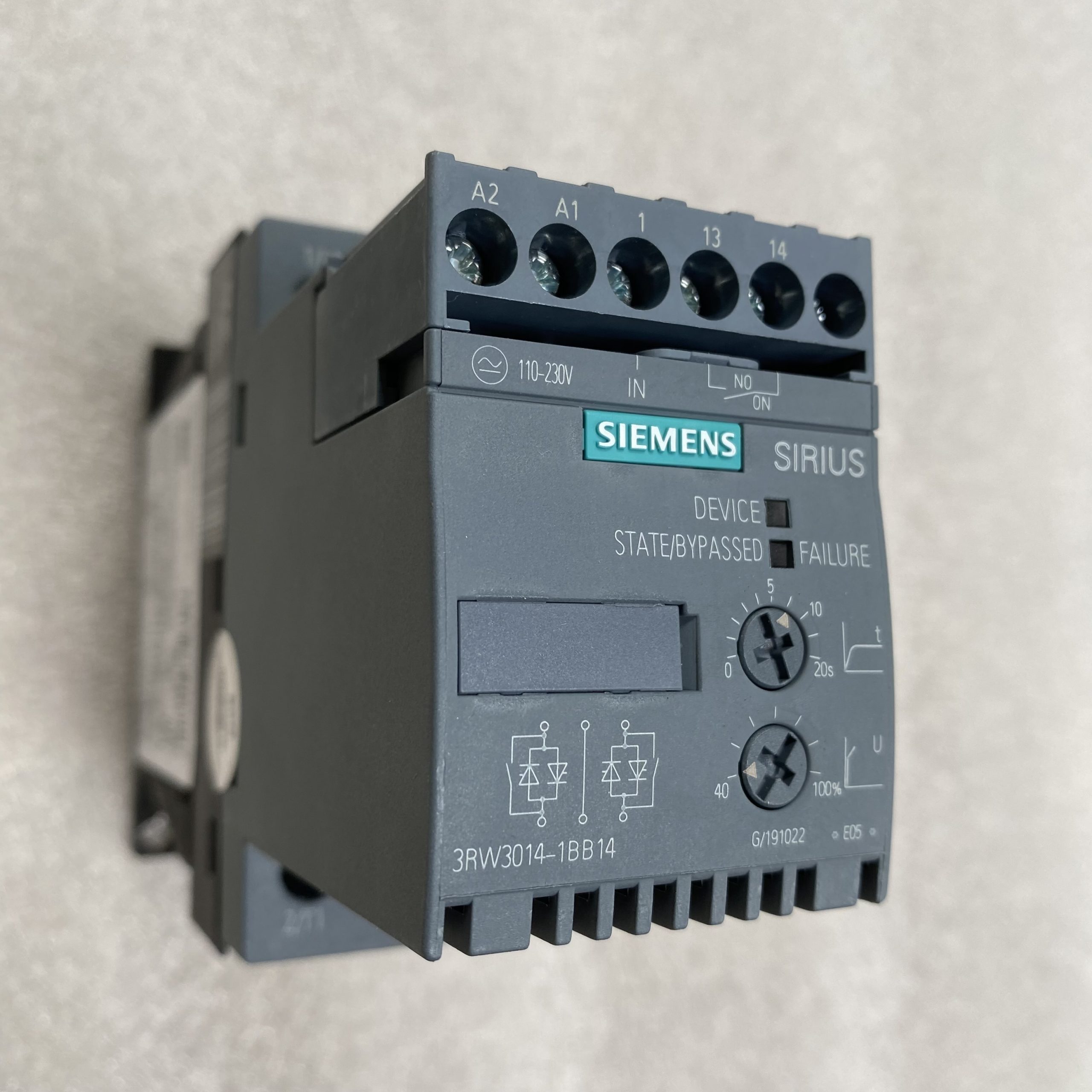 Siemens Dig.Industr. Sanftstarter Sirius 3RW3018-1BB04