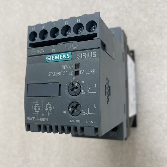 Soft Starters 5.5kW 400V, 12.5A  "3RW3017-1BB14"