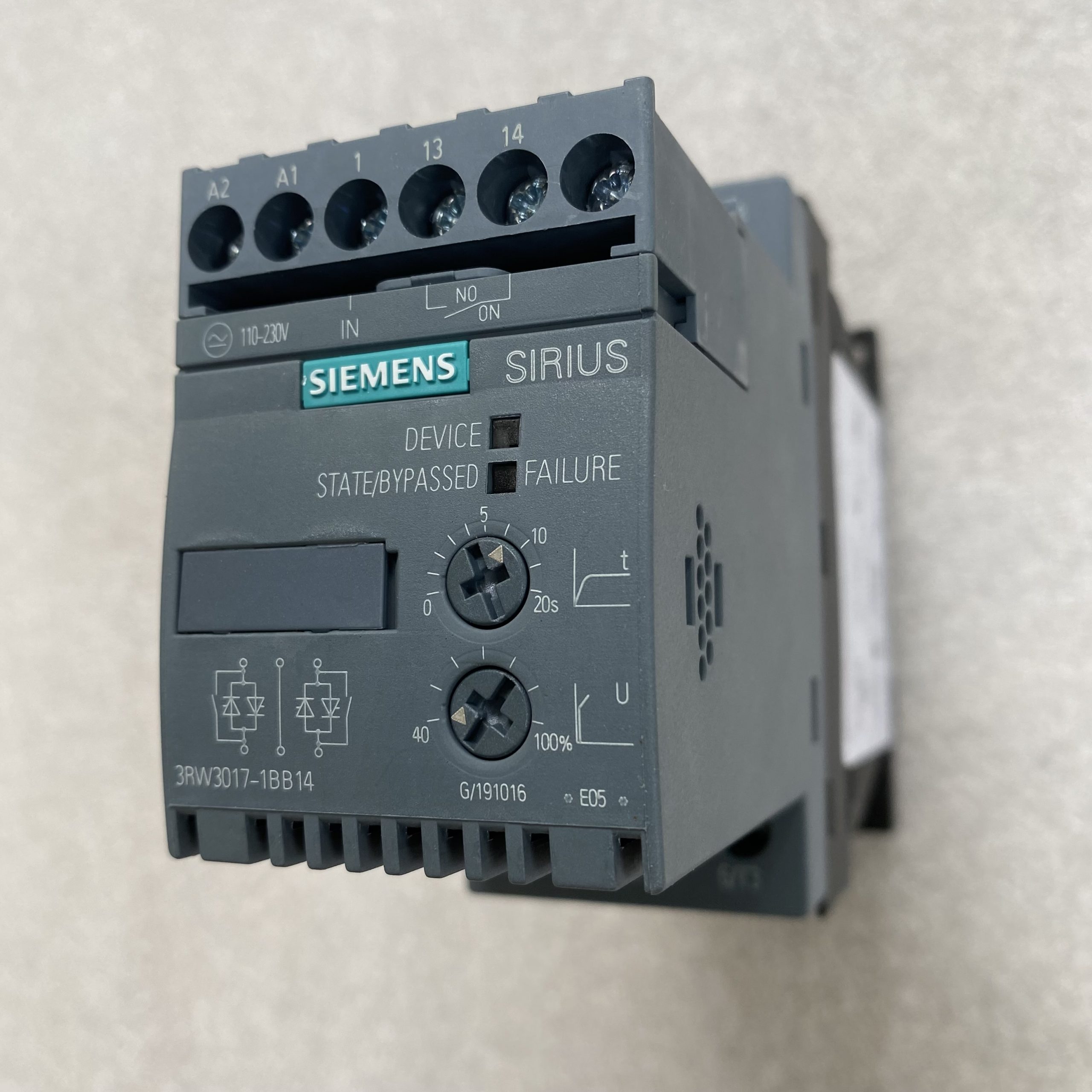 Siemens Dig.Industr. Sanftstarter Sirius 3RW3018-1BB04